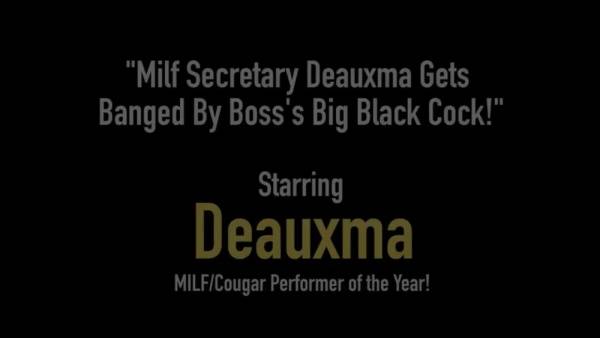 Mom i like to hot sex with fuck secretary deauxma gets banged by boss's big black nice penis! on tubepornebony.com