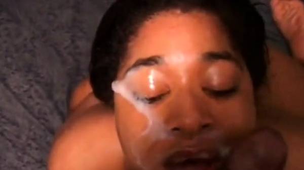 Black Woman Takes a Facial on tubepornebony.com