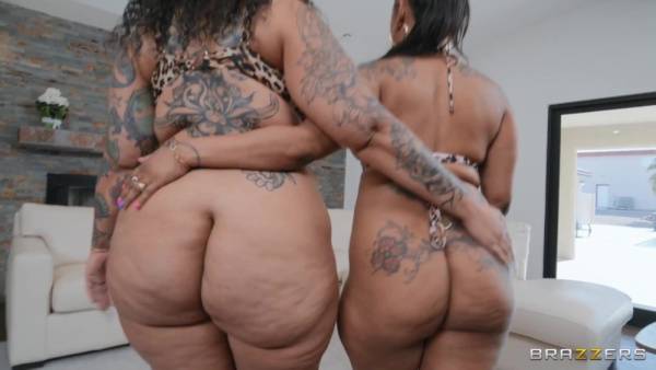 Porsha Carrera and BADKITYYY - ebony moms sharing big cock in threesome hardcore - Usa on tubepornebony.com
