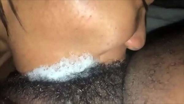 EBONY DEEPTHROAT Messy Oral Cum-Filled Experience (KingPov & Egyptian Blaq) on tubepornebony.com